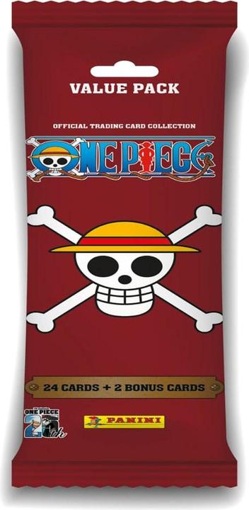 Actual product image Panini One Piece Trading Cards 25th Anniversary Fat Packs Display (10) (English, Booster display)