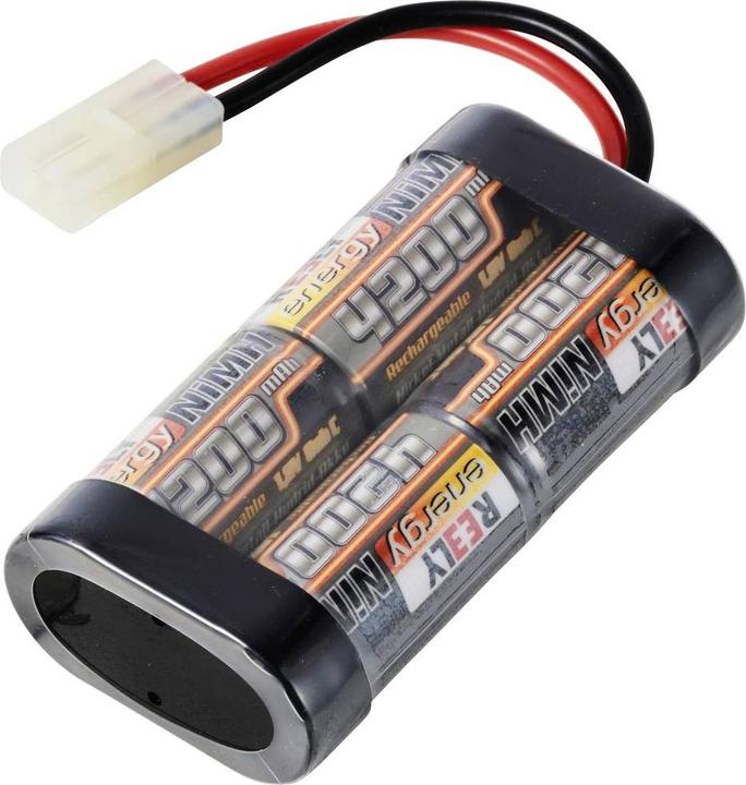 Produktbild Reely Modellbau-Empfängerakku (NiMh) 4.8 V 4200 mAh Zellen-Zahl: 4 Sub-C Stick (4.80 V, 4200 mAh)