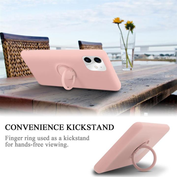 Produktbild Cadorabo TPU Liquid Ring Silicone Case Hülle (Apple iPhone 11)