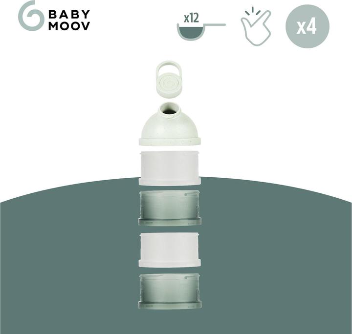 Actual product image Babymoov Babydose milk powder dispenser pot
