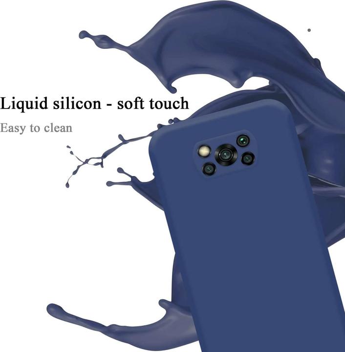 Immagine prodotto Cadorabo Custodia per Xiaomi POCO X3 NFC TPU Liquid Silicone Case (Xiaomi Poco X3 NFC)