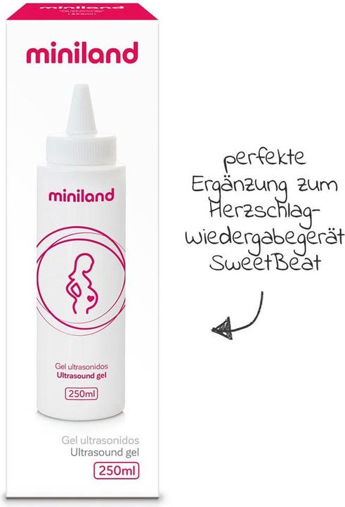 Immagine prodotto Miniland Accessori Gel per ecografia di gravidanza per il riproduttore di battiti SweetBeat