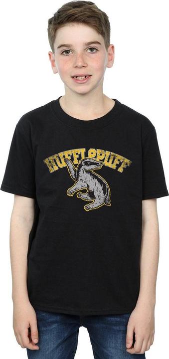 Actual product image Boys Hufflepuff Cotton T-Shirt (140, 146)