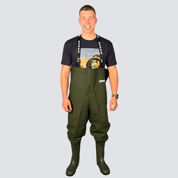 Actual product image Ocean Waders Original S5, olive, size 45 (45)