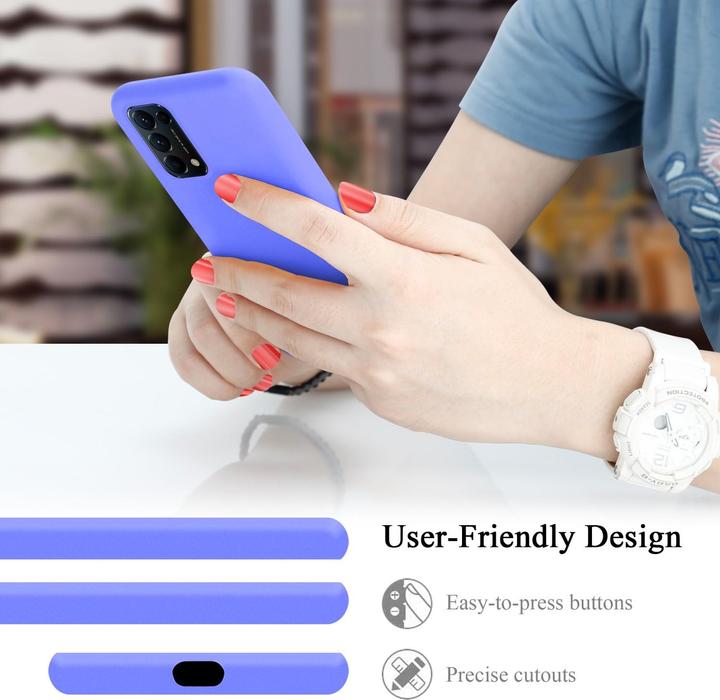 Produktbild Cadorabo TPU Liquid Silicone Case Hülle (Oppo Find X3 Lite)