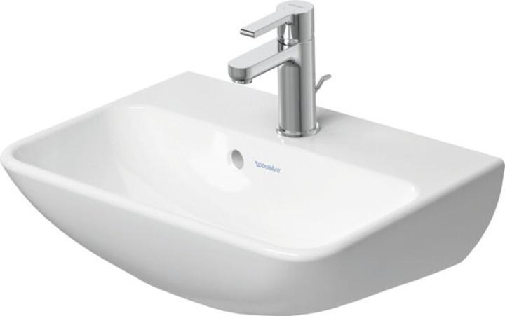 Actual product image Duravit Hand-rinse basin ME by Starck m ÜL m HLB 450x320mm 1 HL white satin finish (320 mm, 450 mm)