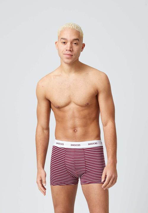 Produktbild Snocks Boxershorts mit Streifen (XL, 6er Pack)