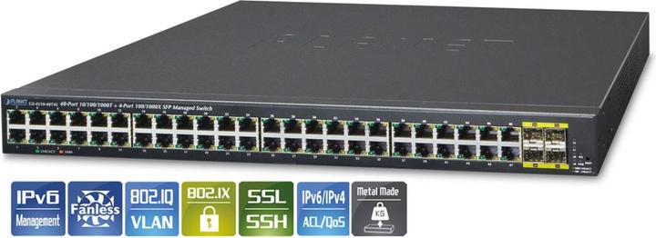 Image du produit Planet Gs-4210-48t4s (52 Ports)