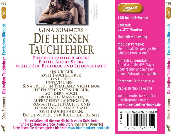 Produktbild Summers:Die heissen Tauchlehrer Erotik (Gina Summers)