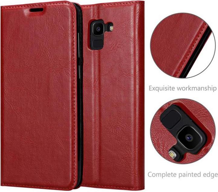 Productafbeelding Cadorabo Boek Onzichtbare Magneethoes (Samsung Galaxy J6 (2018))