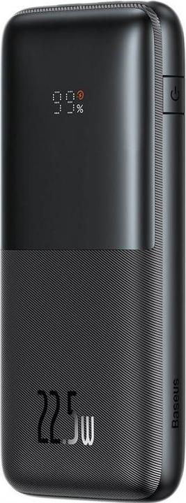 Actual product image Baseus Powerbank Bipow Pro 10000mAh, 2xUSB, USB-C, 22.5W (black) (10000 mAh, 22.50 W, 37 Wh)