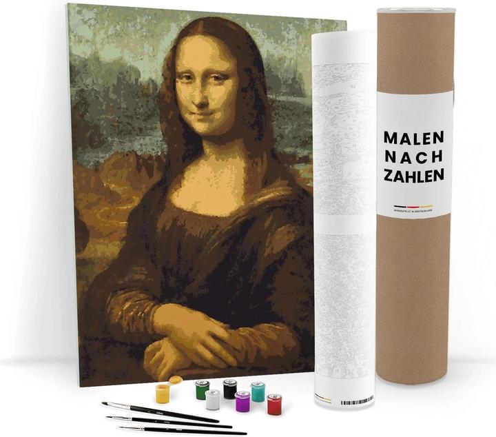 Actual product image ZenPainting Leonardo da Vinci - Mona Lisa - Malen nach Zahlen