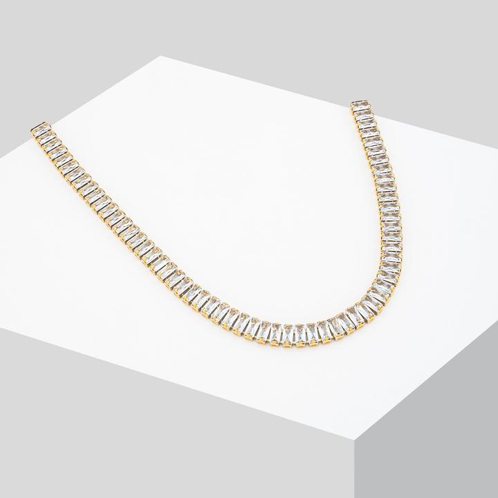 Immagine prodotto Sensora Jewelry Collana Baguette (Acciaio inossidabile)