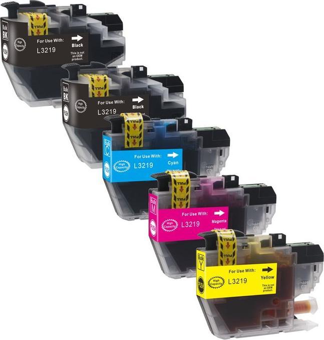 Image du produit Hermex Cartouche d'encre compatible XL pour Brother MFC-J5335DW (M, Y, C, CF)