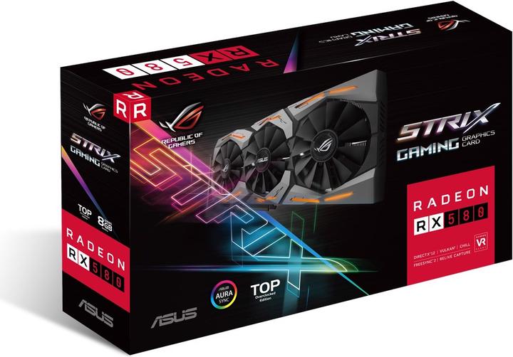 Actual product image ASUS Radeon ROG STRIX RX VEGA 64 O8G GAMING (8 GB)