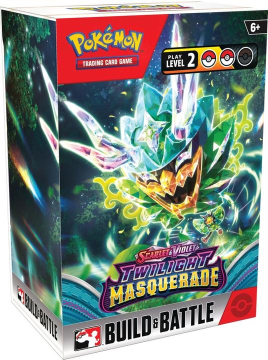 Actual product image Pokémon Twilight Masquerade (English, Build & Battle Box)