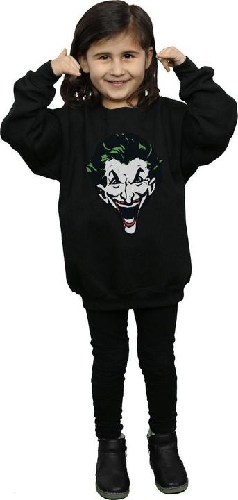 Image du produit - Sweat THE JOKER BIG FACE - Fille (140, 146)