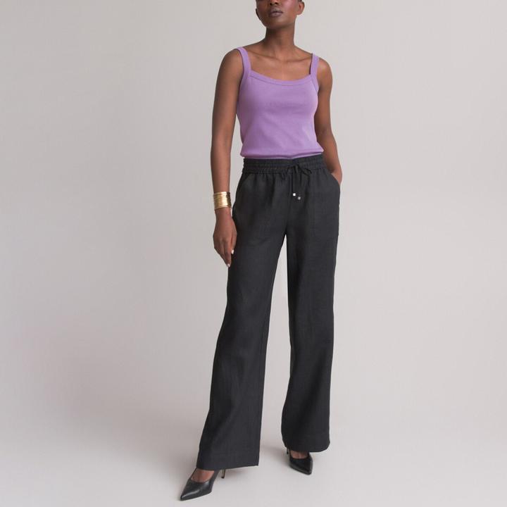Actual product image Anne Weyburn Linen trousers (50)
