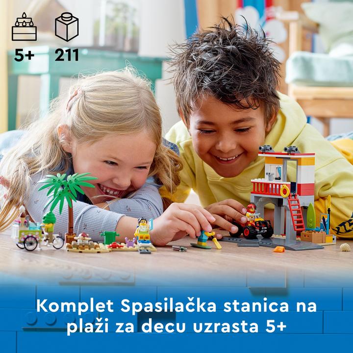 Actual product image LEGO Lifeguard station (60328, LEGO City)