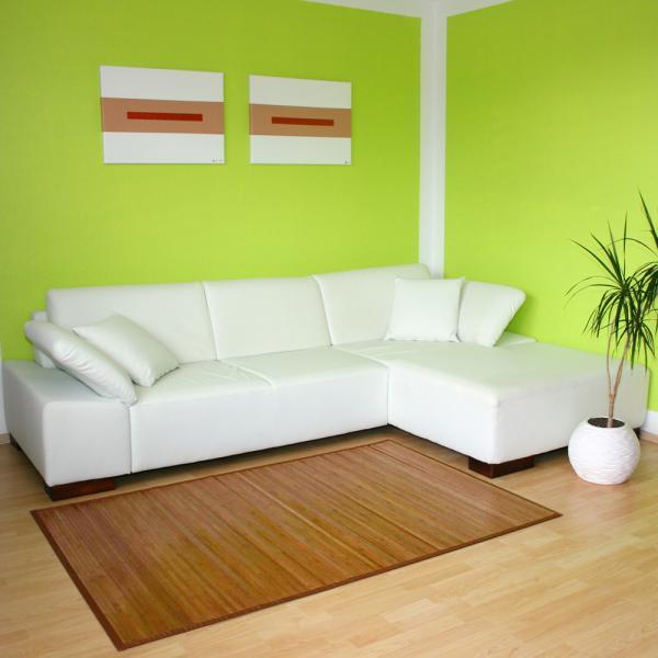Actual product image Greendeco Bamboo Mat Bamboo Rug Rug Bamboo 60 x 240 brown (60 x 240 cm)