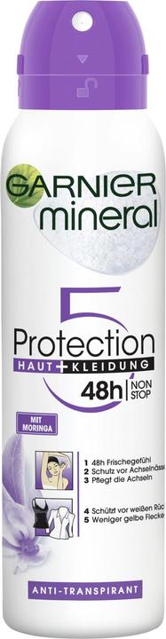 Actual product image Garnier Deodorant spray Protection 5 (Spray, 150 ml)