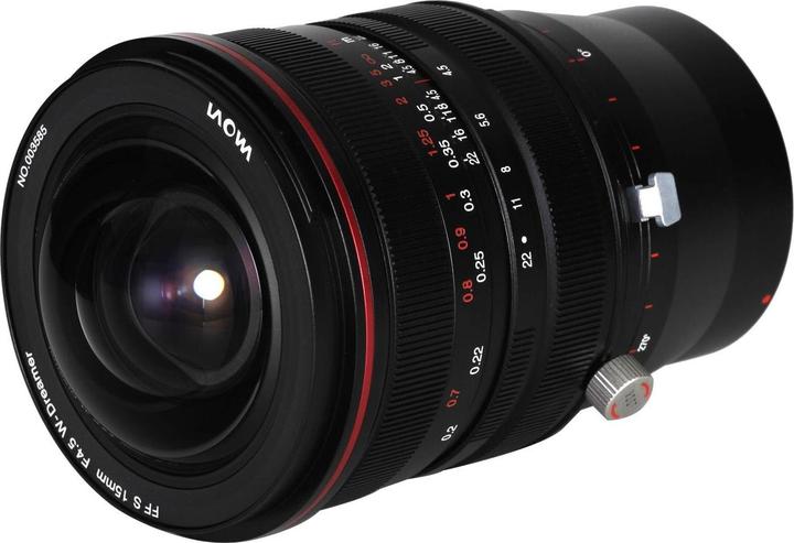 Immagine prodotto Laowa 15 mm 1:4.5R Zero-D Shift Sony E-Mount (E/FE) (Messa a fuoco manuale) (Sony E, Full-frame)