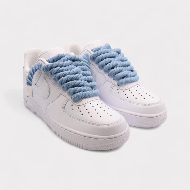 White / Light Blue