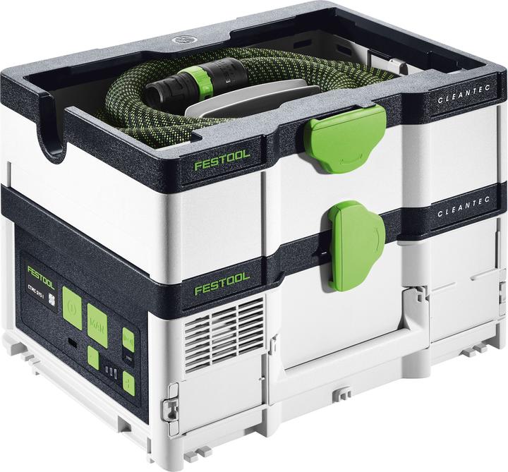 Festool Aspirateur sur batterie CTMC SYS HPC 4,0 I-Plus CLEANTEC (Aspirateur sec)
