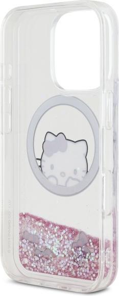 Productafbeelding Hello Kitty HKHMP16XLSWKH iPhone 16 Pro Max 6,9" biały/witte hardcase Liquid Glitter Sweet Kitty B (Apple iPhone 16 Pro Max)
