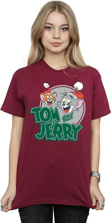 Tom & Jerry Christmas Greetings TShirt (L)