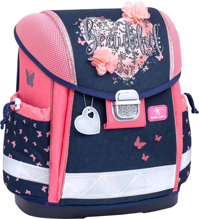 Produktbild Belmil CLASSY Schulrucksack-Set Beautiful Flowers (19 l)