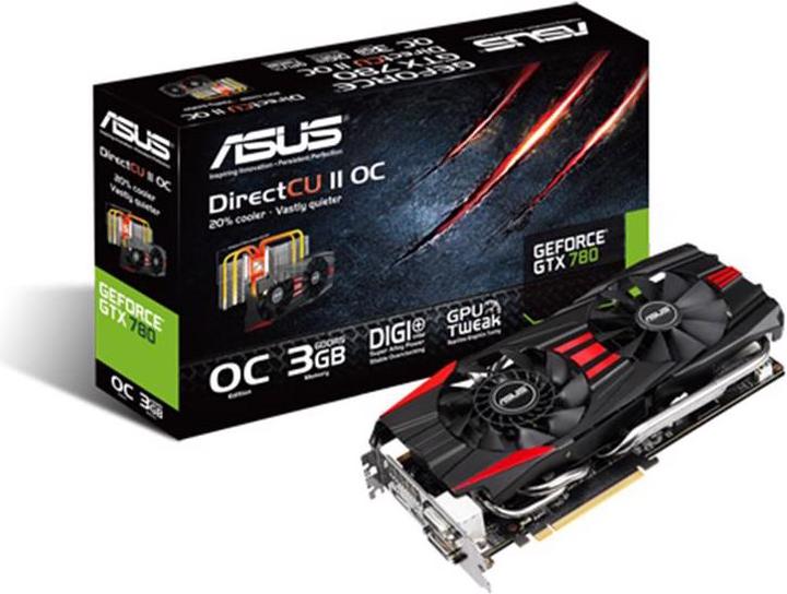 Image du produit ASUS Geforce GTX 780 DirectCU II OC (3 Go)