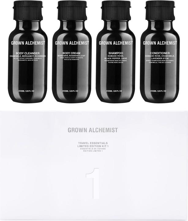 Actual product image Grown Alchemist GROWN Beauty - Travel Kit Essentials (Body care set)