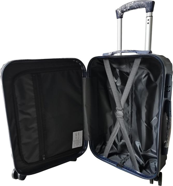 Actual product image NTK-Collection Hartschalenkoffer 4er-Set Mabell Blau (115 l, M (50 - 90l), L (90 - 115l), XL (from 140l))