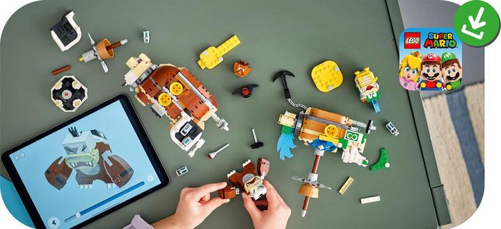 Actual product image LEGO 71427 Super Mario Larry and Morton's Air Galleys - Expansion Set (71427, LEGO Super Mario)