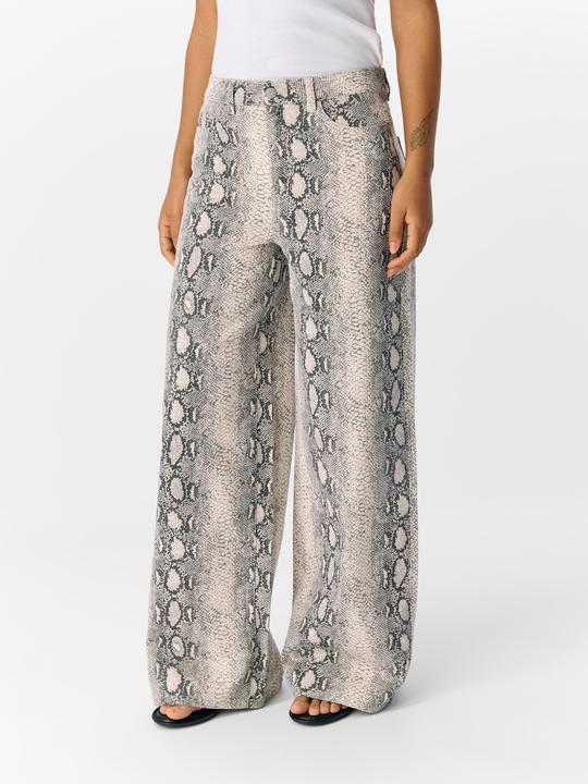 Immagine prodotto Object Print Jeans mit weitem Bein (XS)