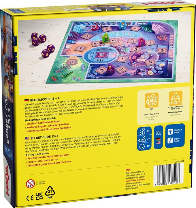 Actual product image Haba Code secret 13+4 (German)