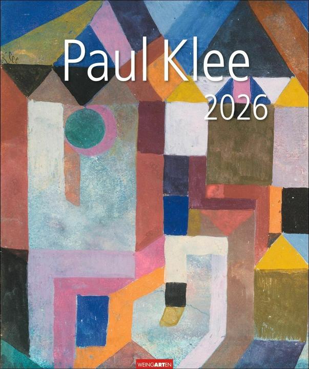 Actual product image Paul Klee Kalender 2026 (46 x 55 cm, English, German)