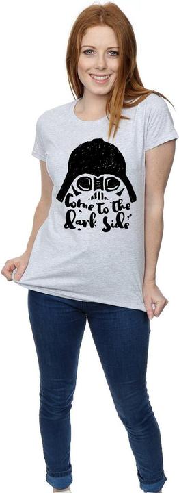 Image du produit Star Wars - T-shirt DARTH VADER COME TO THE DARK SIDE SKETCH - Femme (M)