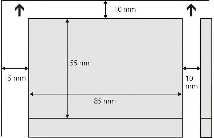 Actual product image Sigel Business cards 3C (190 g/m², 400 x, A4)