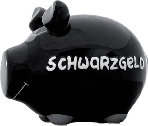 Produktbild KCG Sparschwein - Schwarzgeld (12.5 x 9.5 x 10 cm)