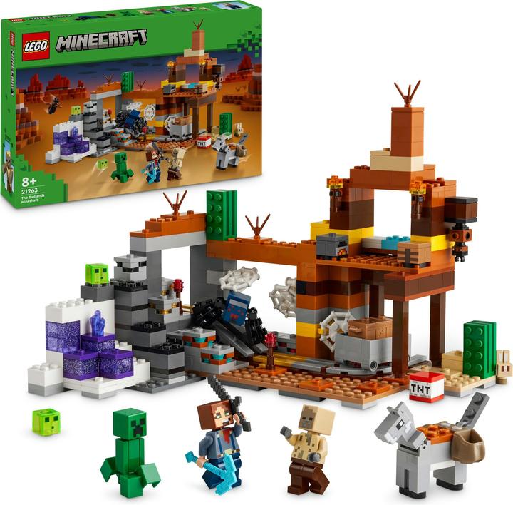 Immagine prodotto LEGO 21263 La miniera nelle Badlands (21263, LEGO Minecraft)