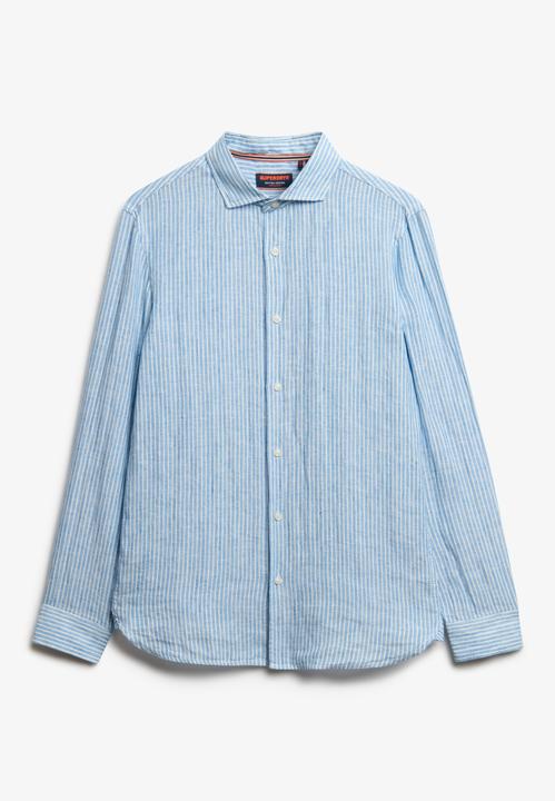 Image du produit Superdry VACATION L/S LINEN SHIRT Heren Overhemd (S)