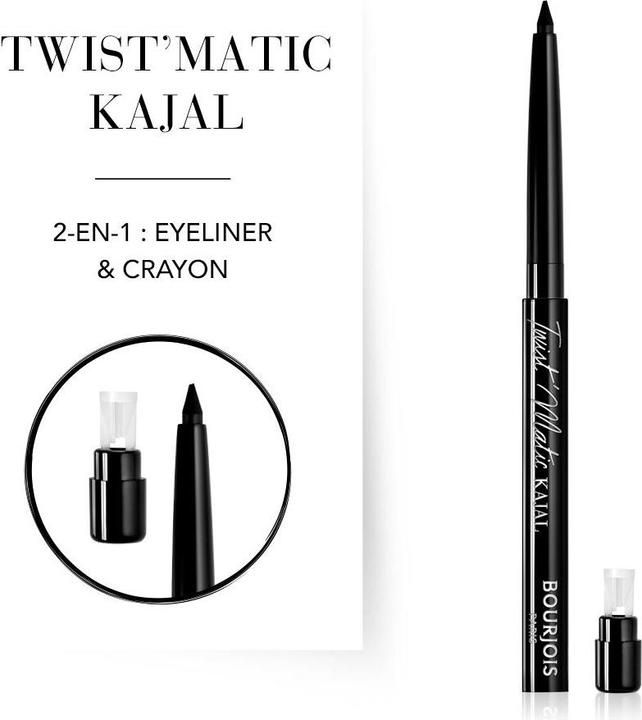 Immagine prodotto Bourjois BOURJOIS Twist Matic Kajal automatyczna kredka do oczu 01 Char Kohl 1,2g (01 Char Kohl)