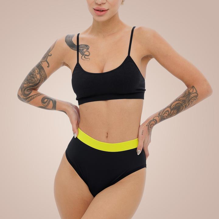 Immagine prodotto Weekiss Intimo a vita alta al limone (XXL)