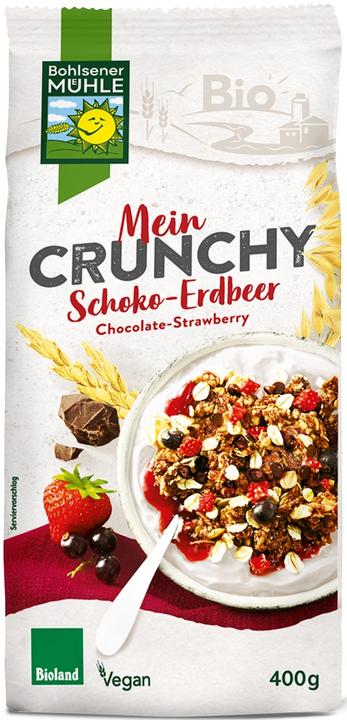 Produktbild Bohlsener Mühle Mein Crunchy Schoko-Erdbeer (400 g)