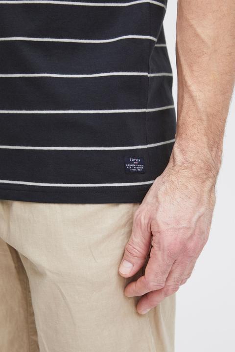 Immagine prodotto FQ1924 FQTom SS t-shirt a righe con stampa logo 21900644 (L)