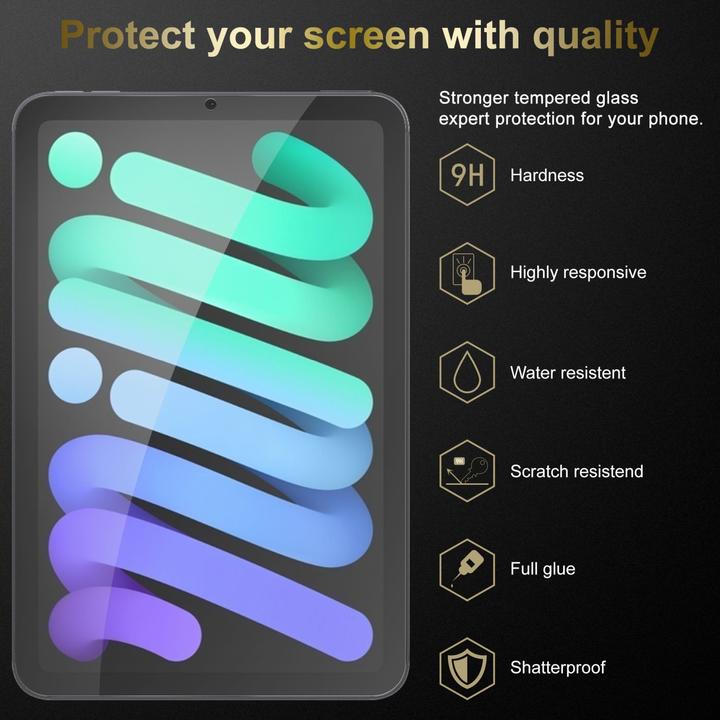 Immagine prodotto Cadorabo Vetro di protezione del display (1 Pezzo/i, iPad mini 6)