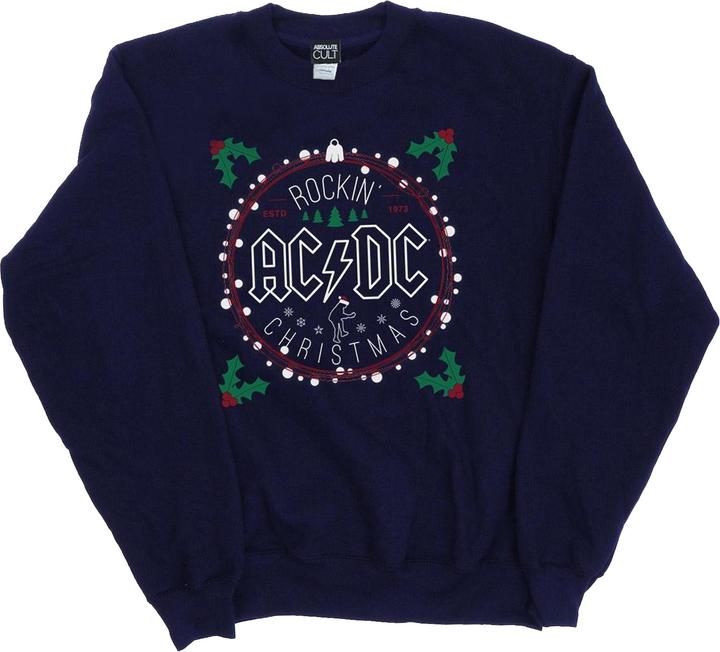 Produktbild AC/DC Christmas Circle Sweatshirt (L)