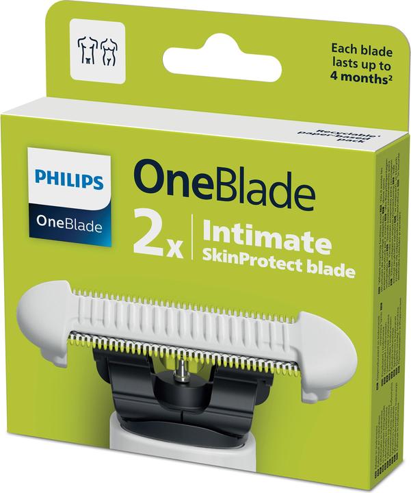 Actual product image Philips OneBlade Intimate blade (2 x)